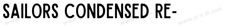 Sailors Condensed Re字体转换